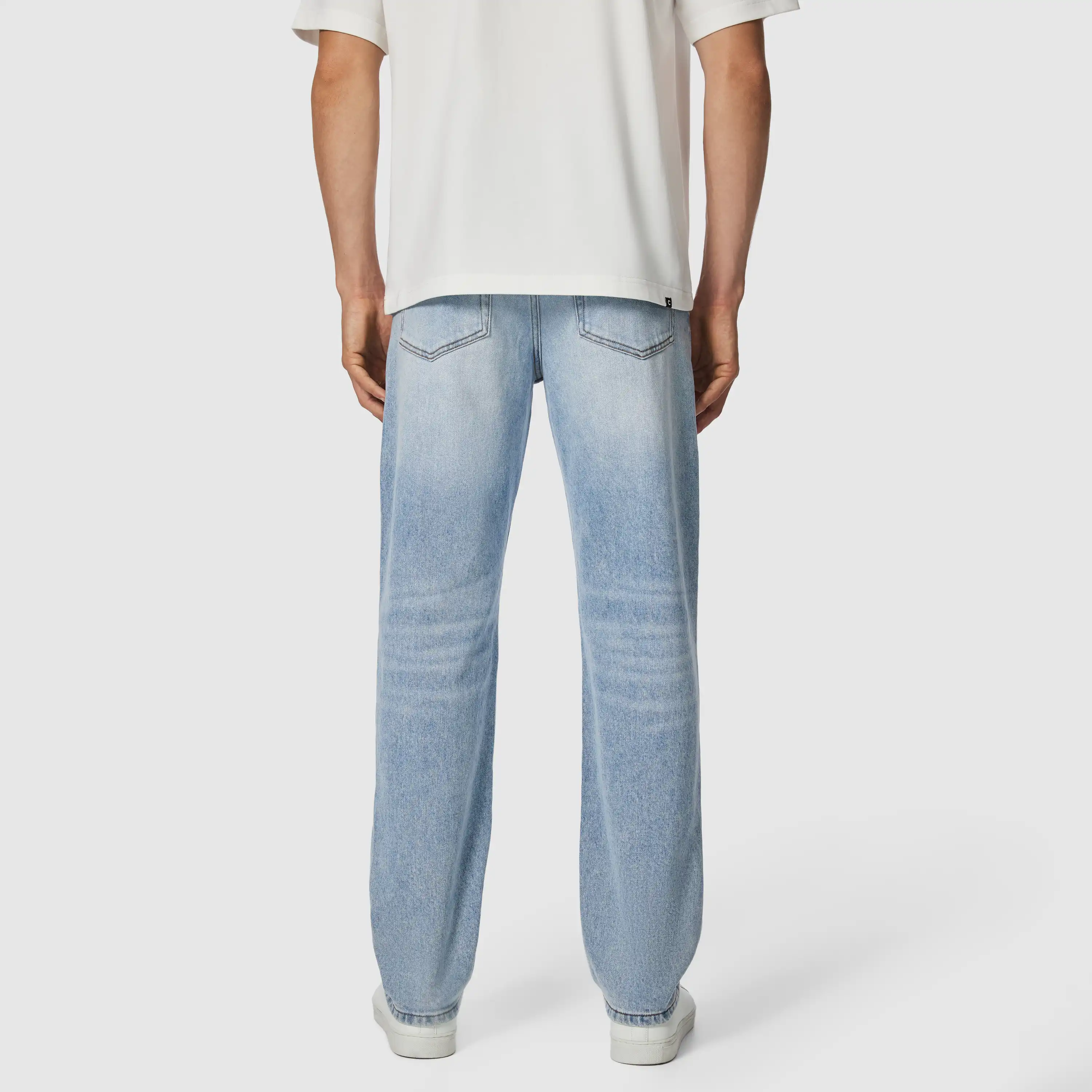 Light Blue Murphy Stretch Relaxed Jean - Light Blue