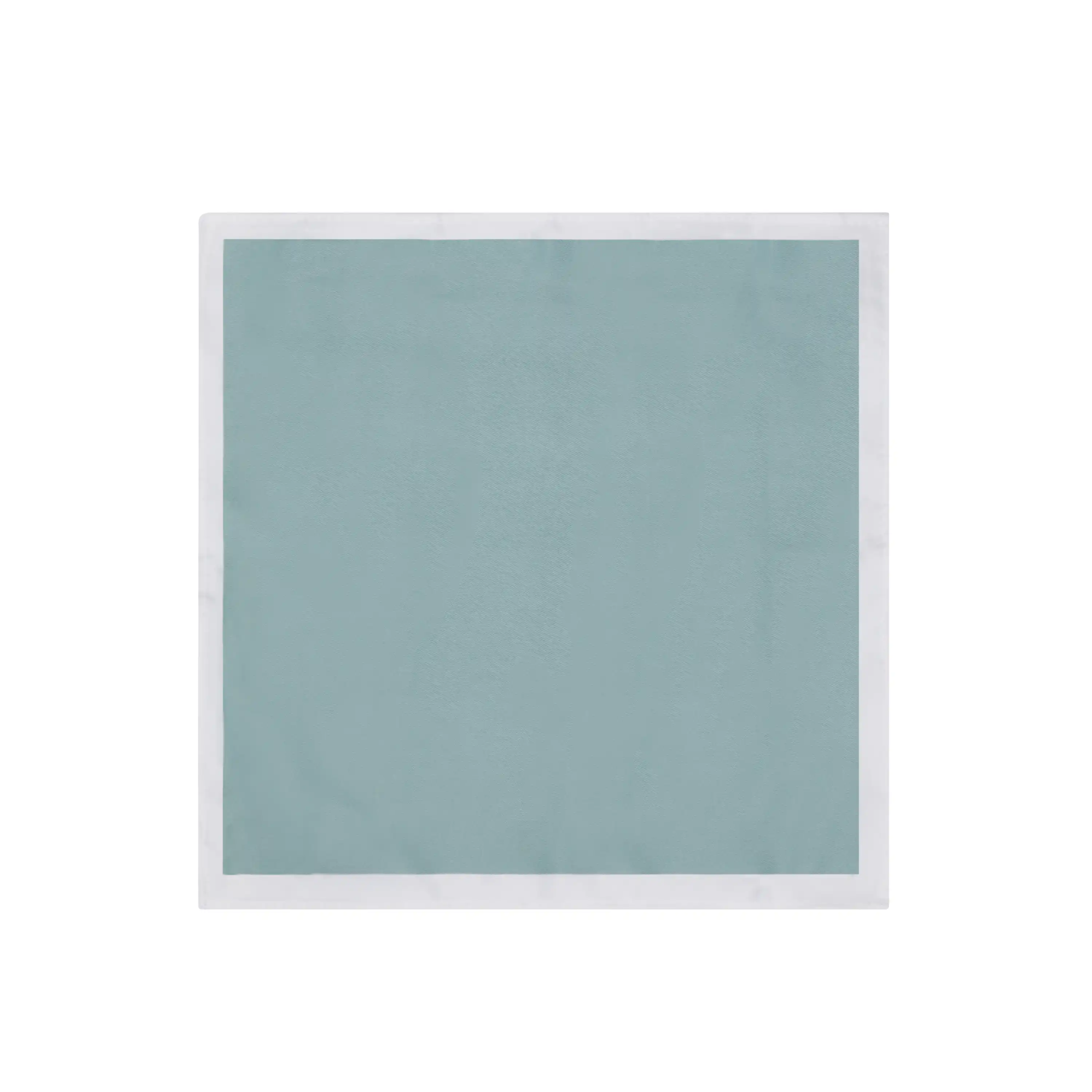 Sage Green Border Pocket Square - Sage Green