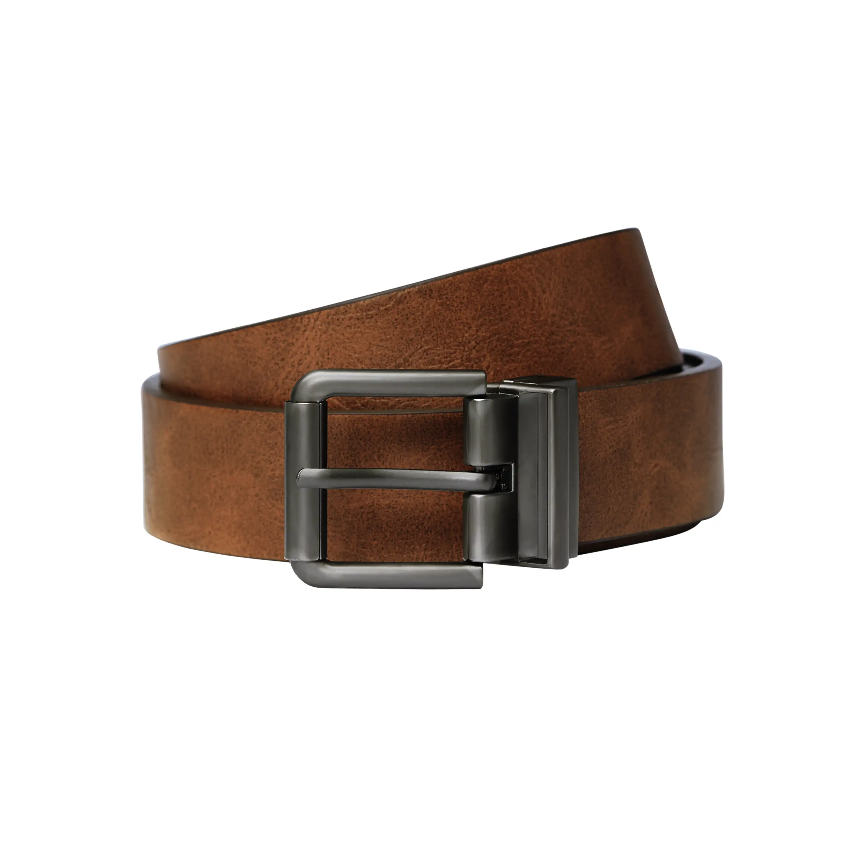 Black Tan Parnell Reversible Belt - Black Tan