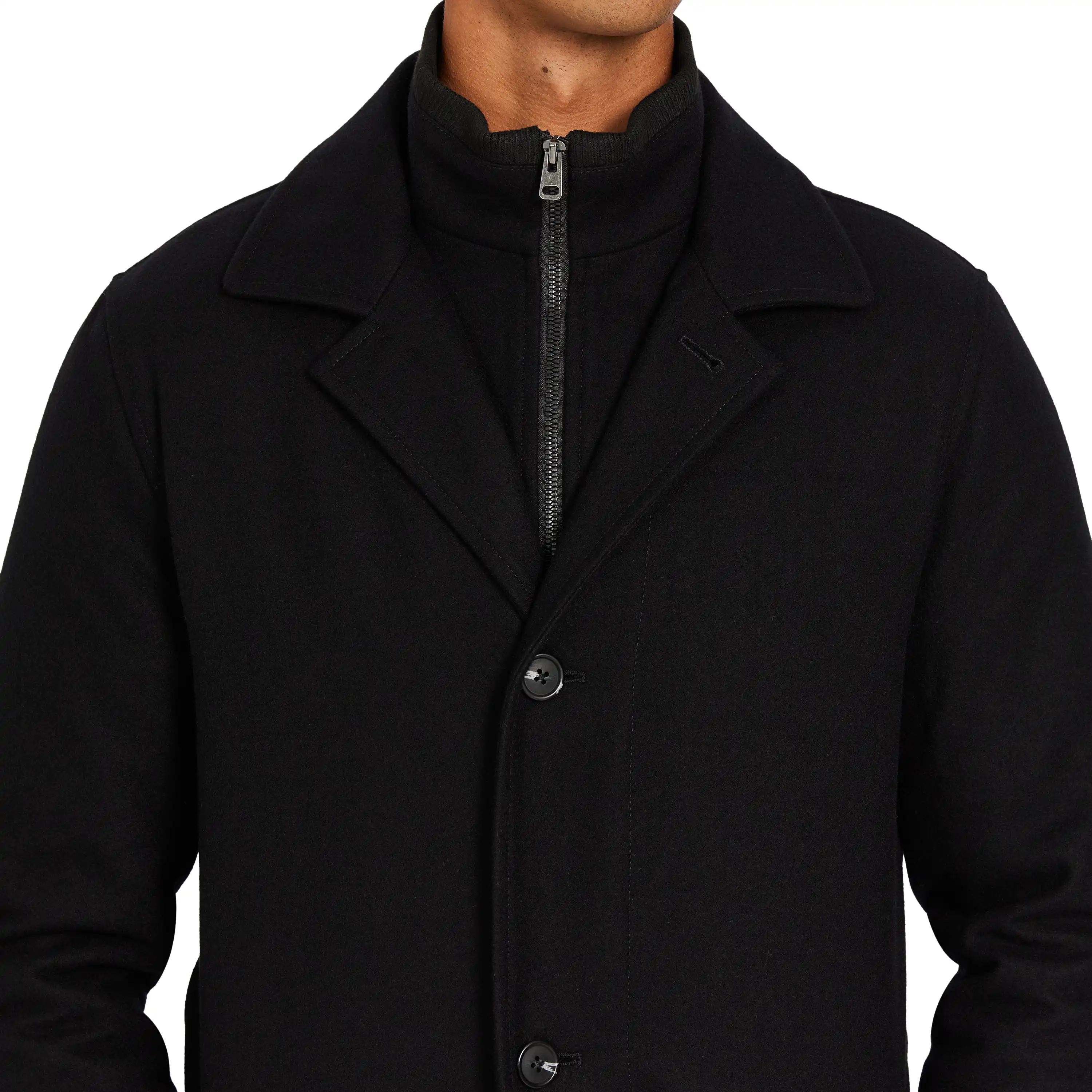 Black Mentor Coat - Black