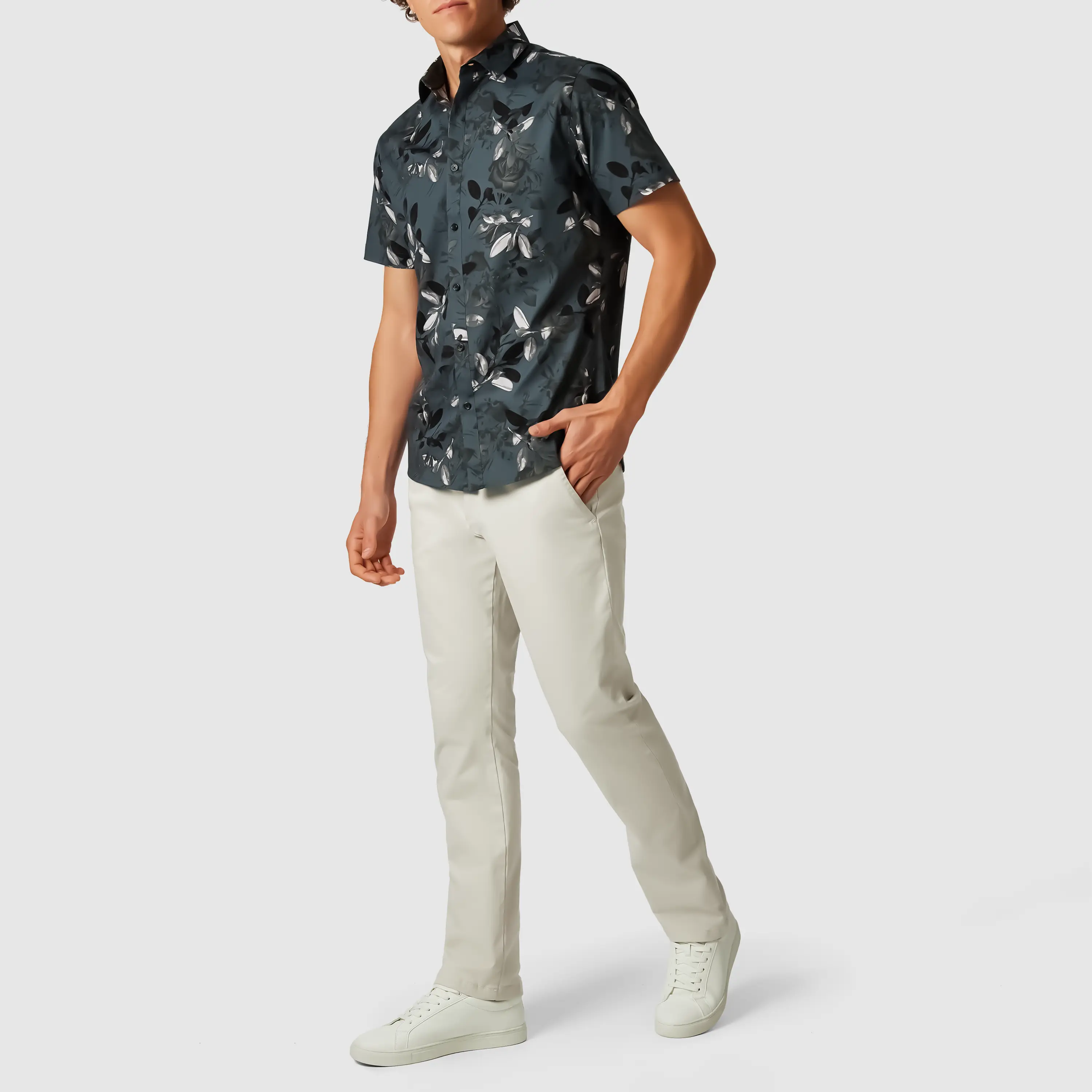 4312-green-adrian-foliage-slim-stretch-short-sleeve-shirt-green-1.webp