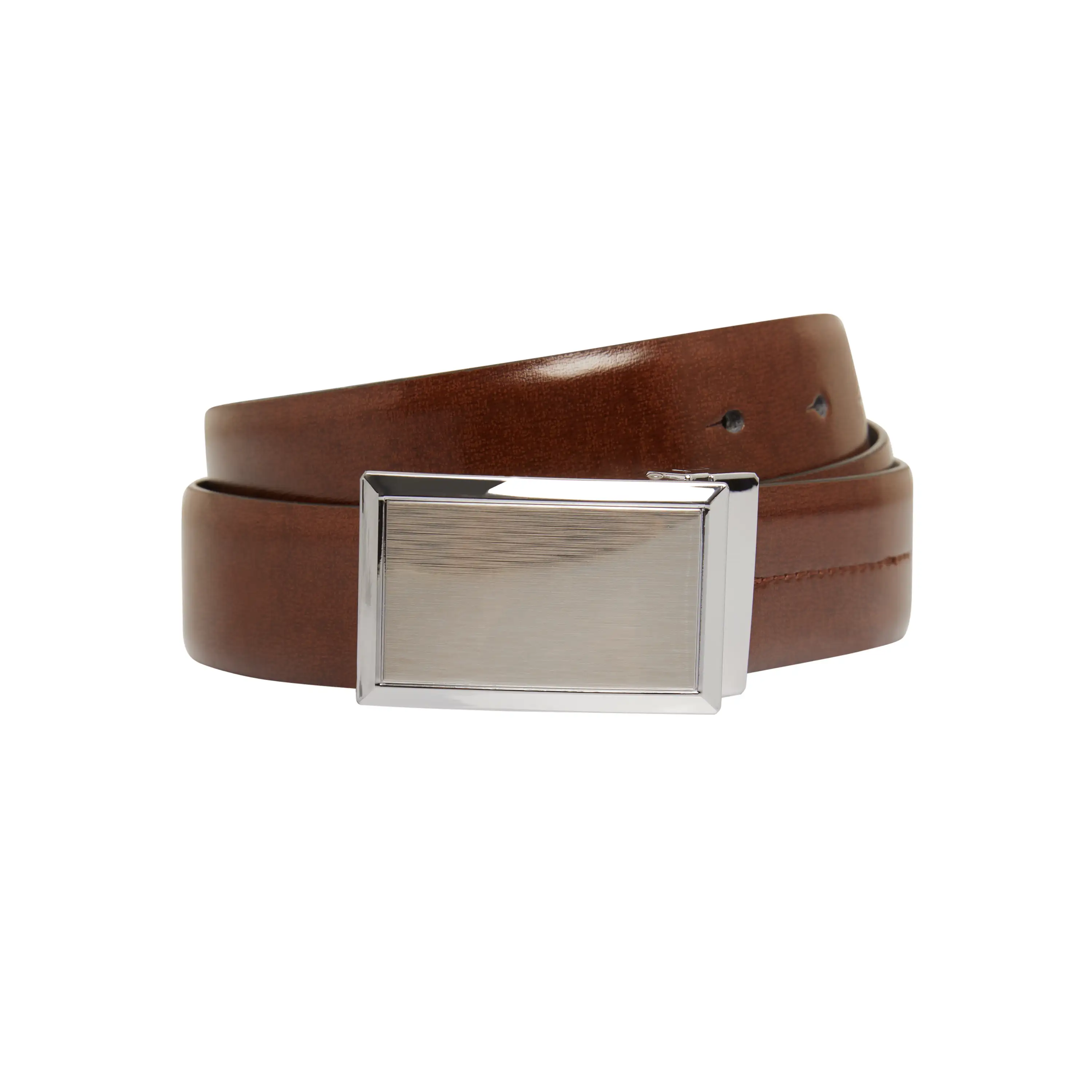 Black Tan Heston Reversible Belt - Black Tan