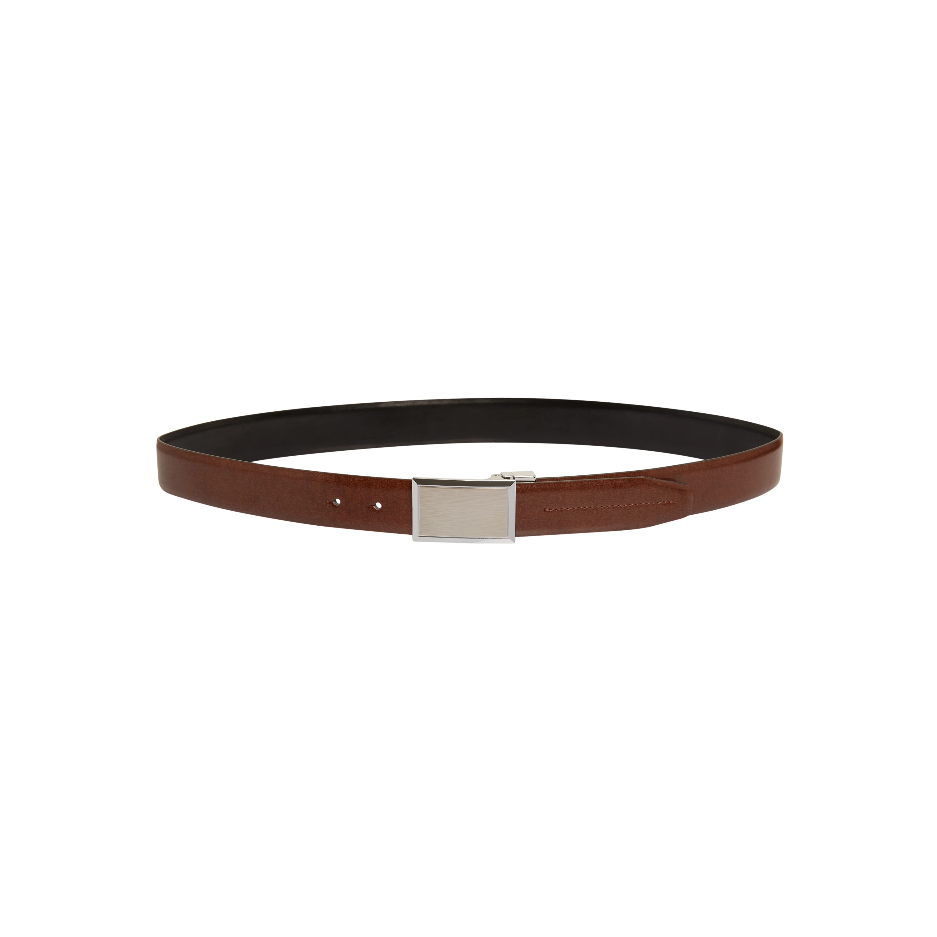 Black Tan Heston Reversible Belt - Black Tan