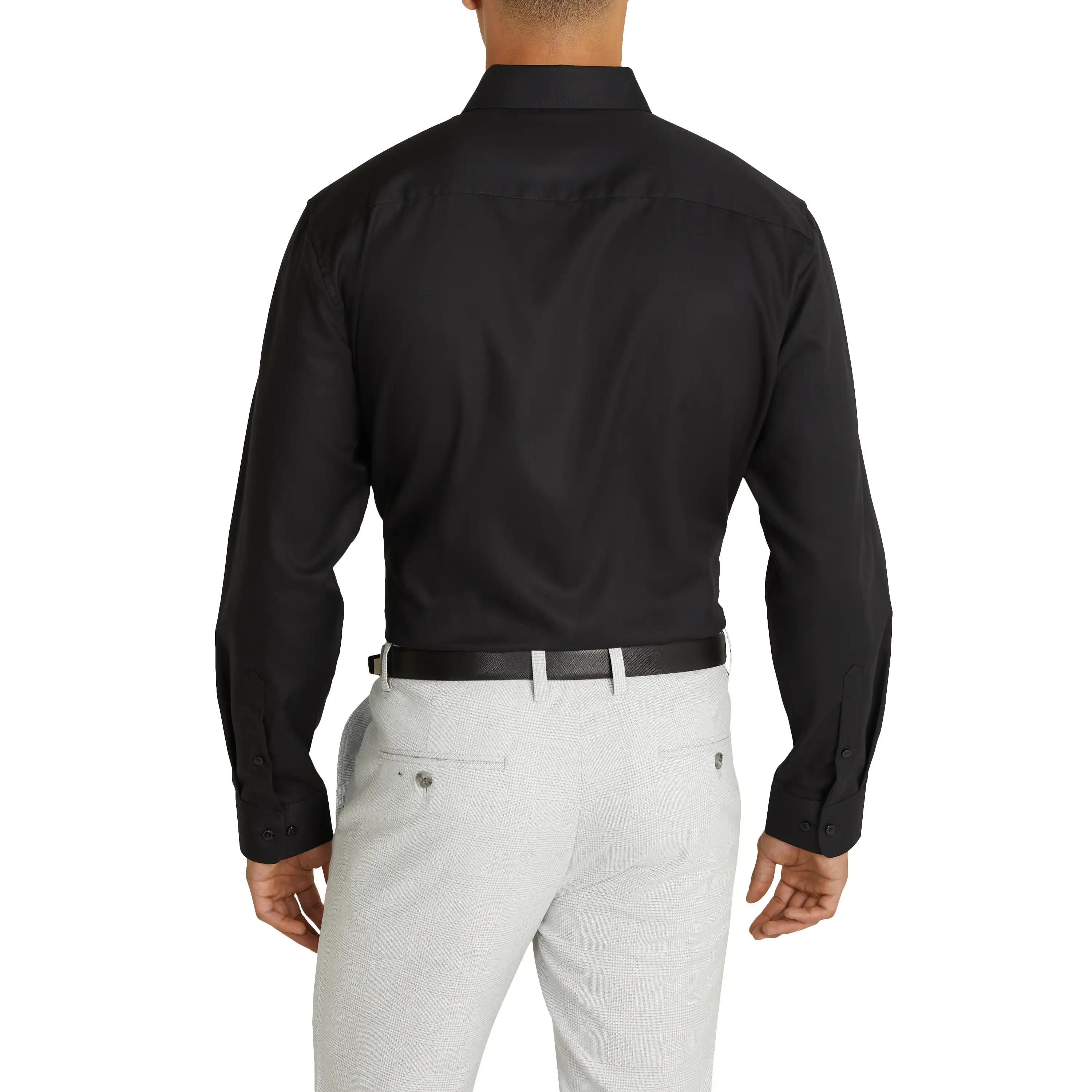 Black London Classic Dress Shirt - Black