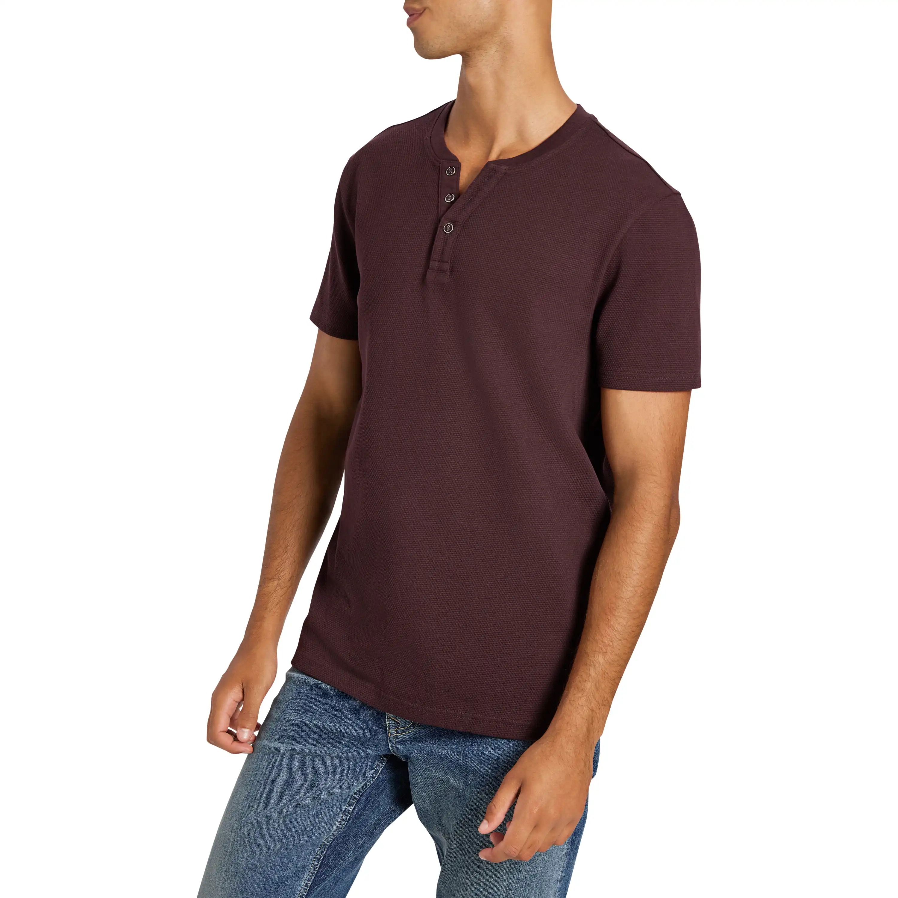 Wine Pete Henley Tee - Wine