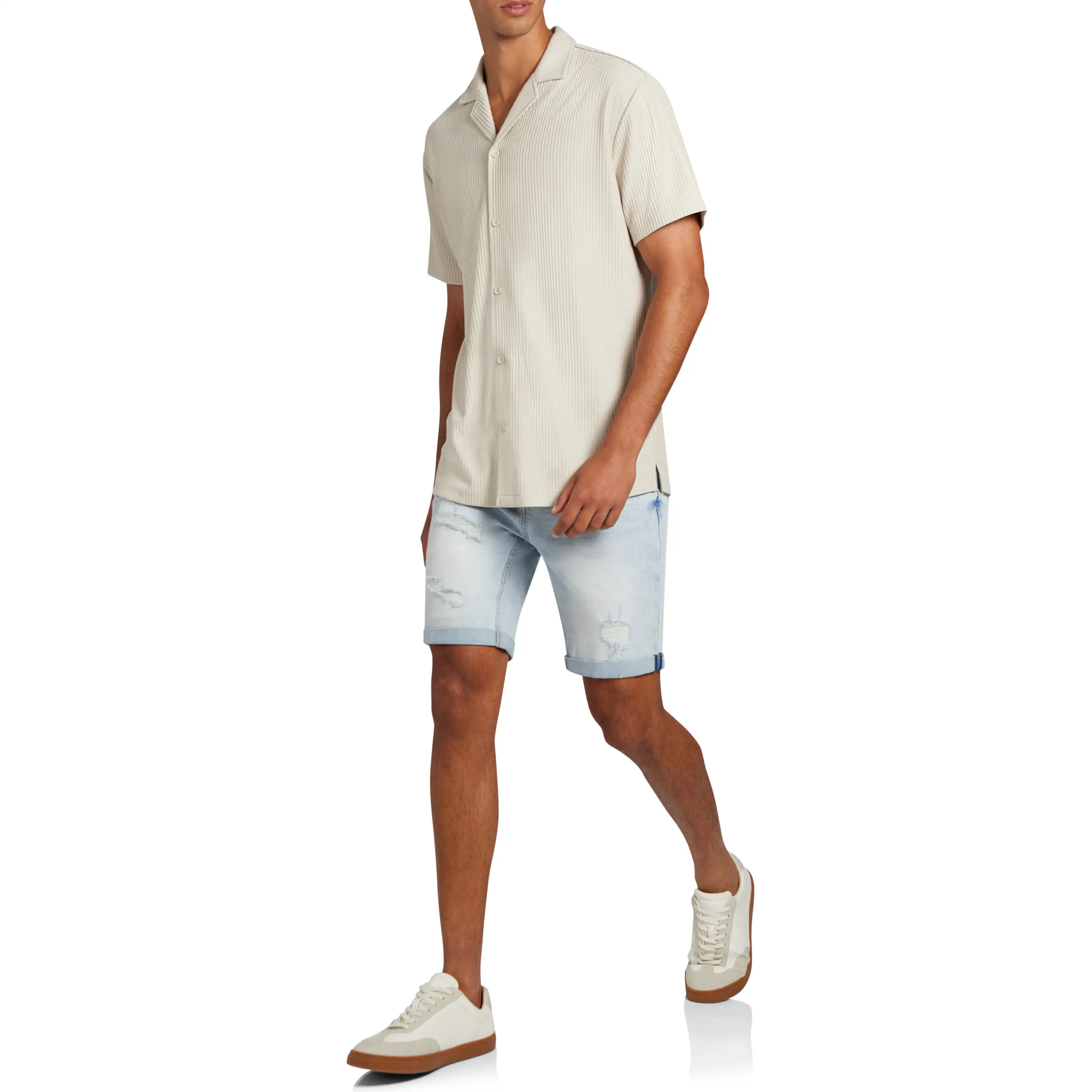 481-sand-kaius-textured-short-sleeve-shirt-sand-1.webp