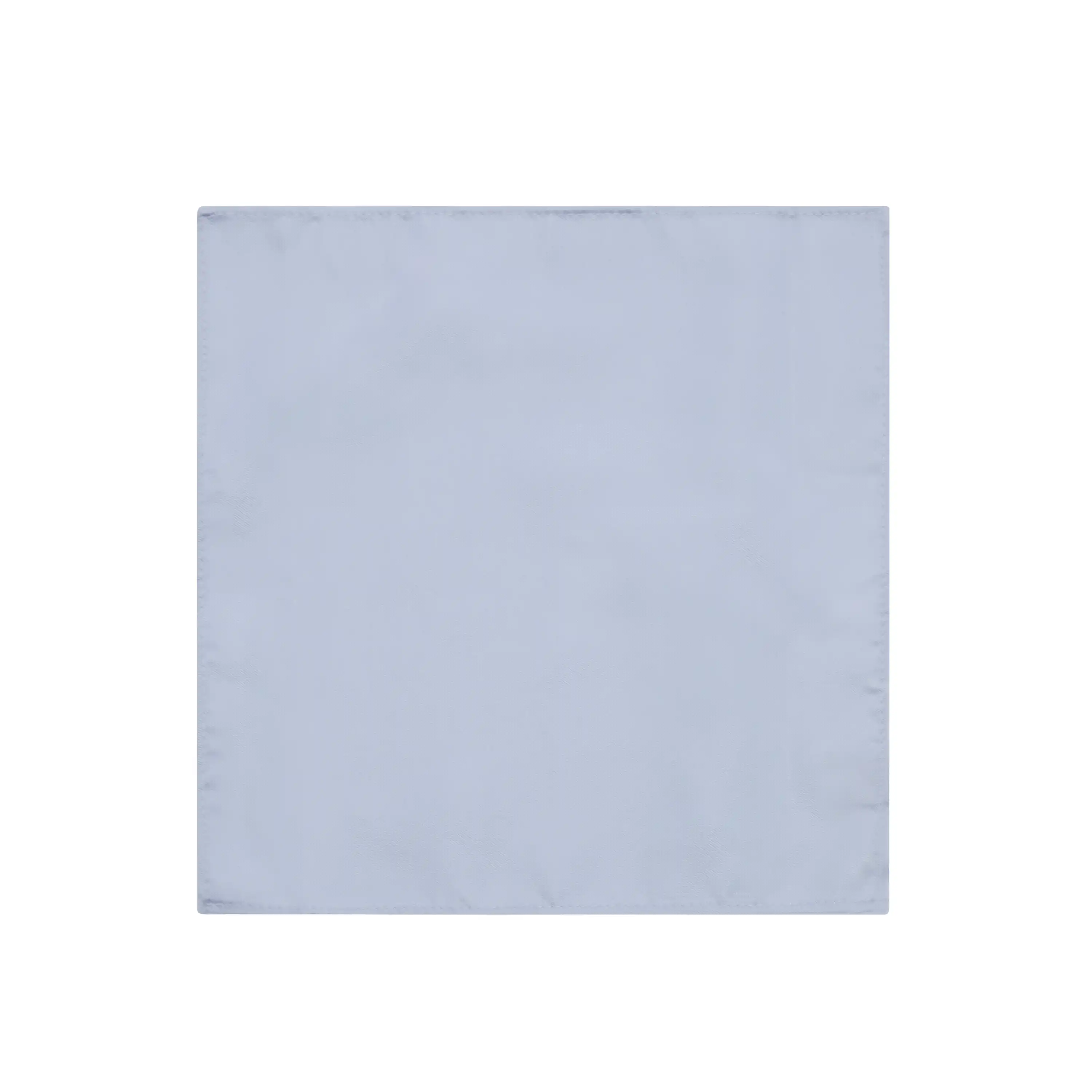 Light Blue Plain Pocket Square - Light Blue