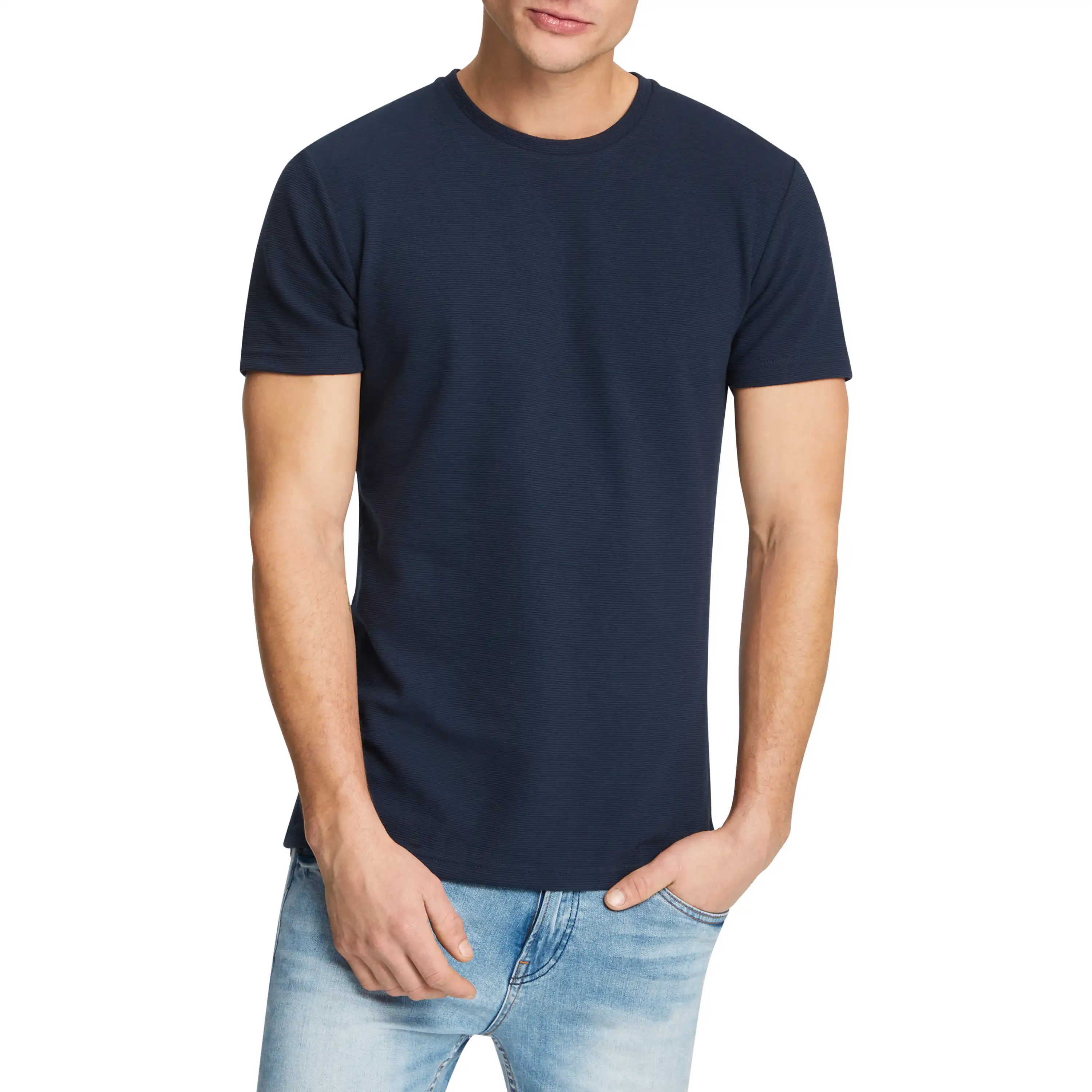 Navy Korey Crew Neck Tee - Navy