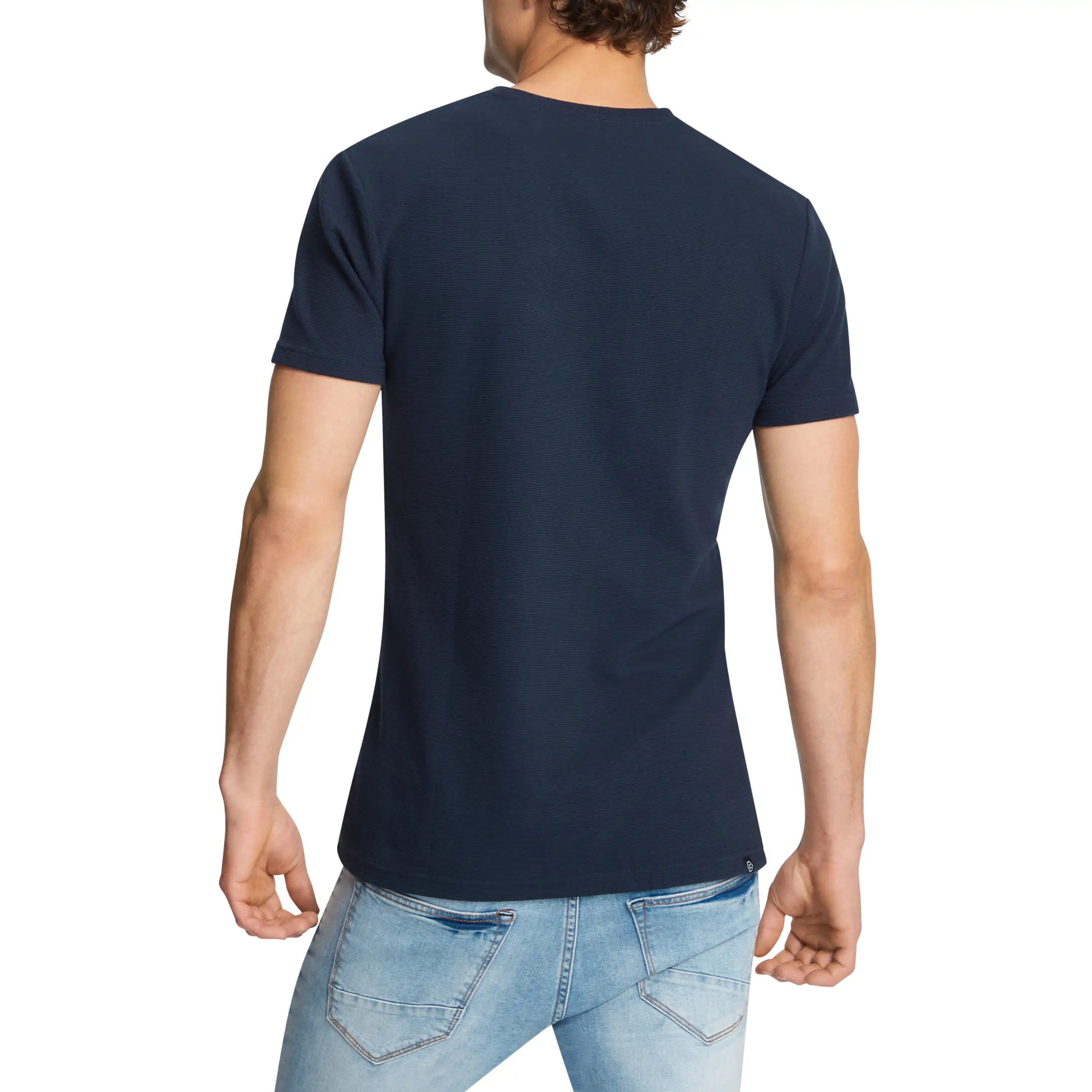 Navy Korey Crew Neck Tee - Navy