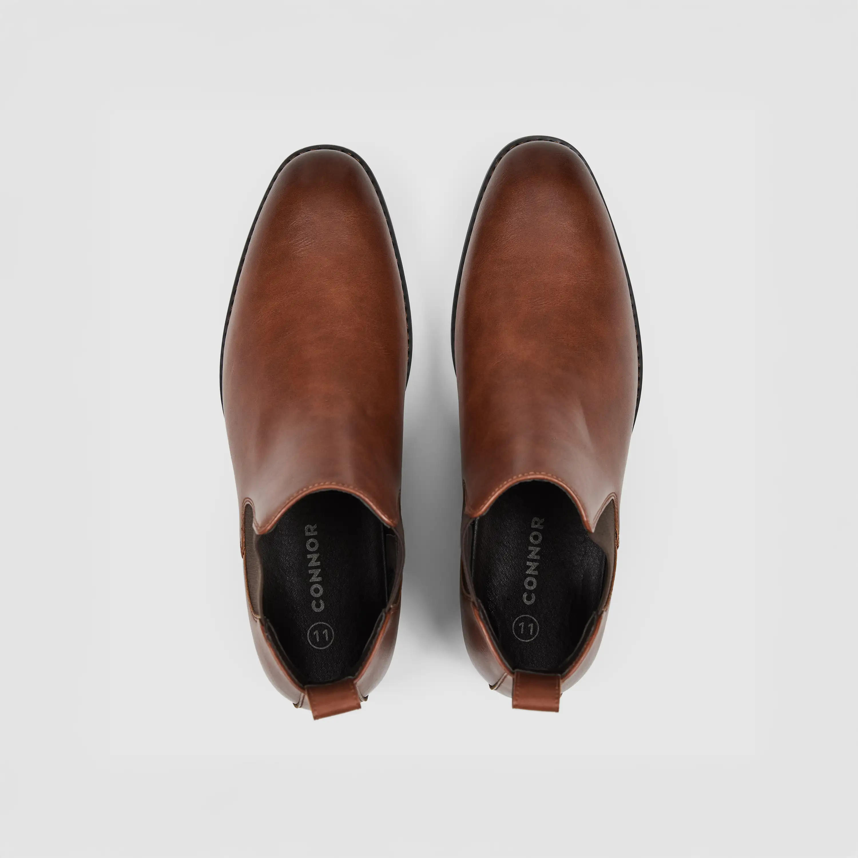Tan Brent Faux Leather Boot - Tan