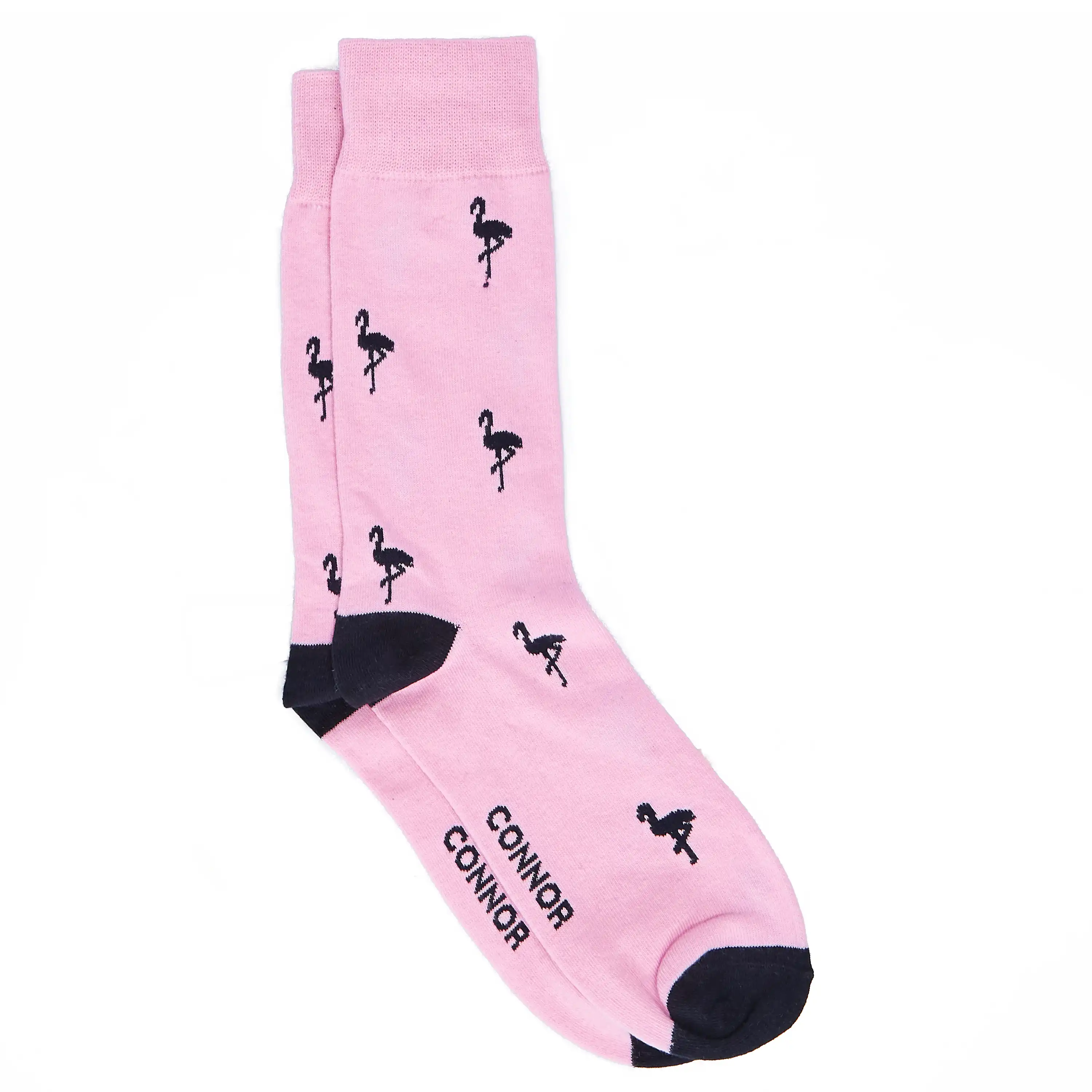 Pink Flamingo Sock - Pink