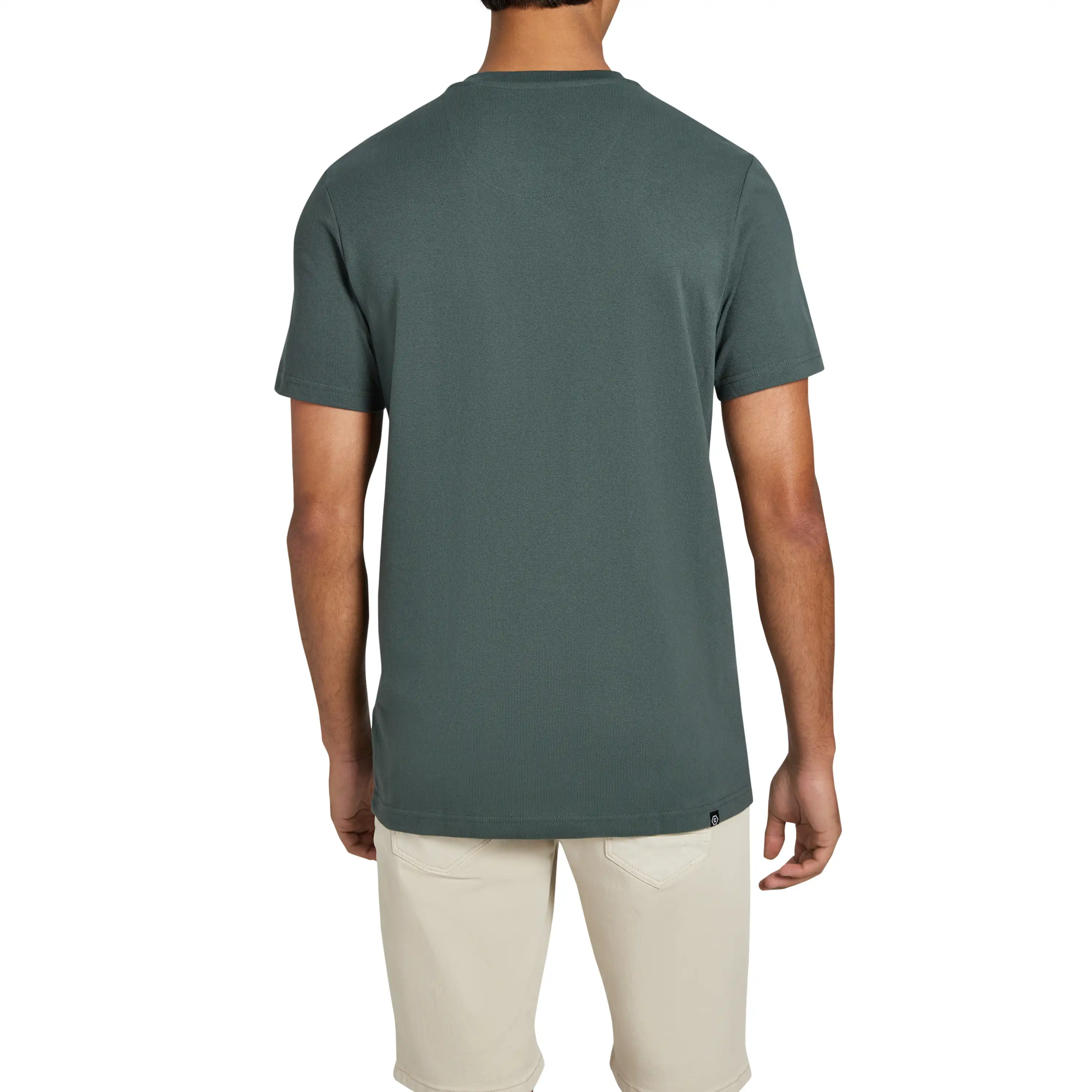 Green Ormond Henley Tee - Green